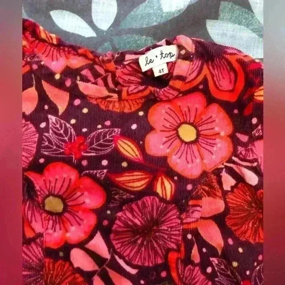 floral dress 4T - Picture 2 of 3